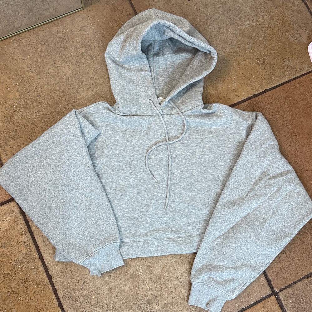 ALO Yoga Heather Gray Hoodie